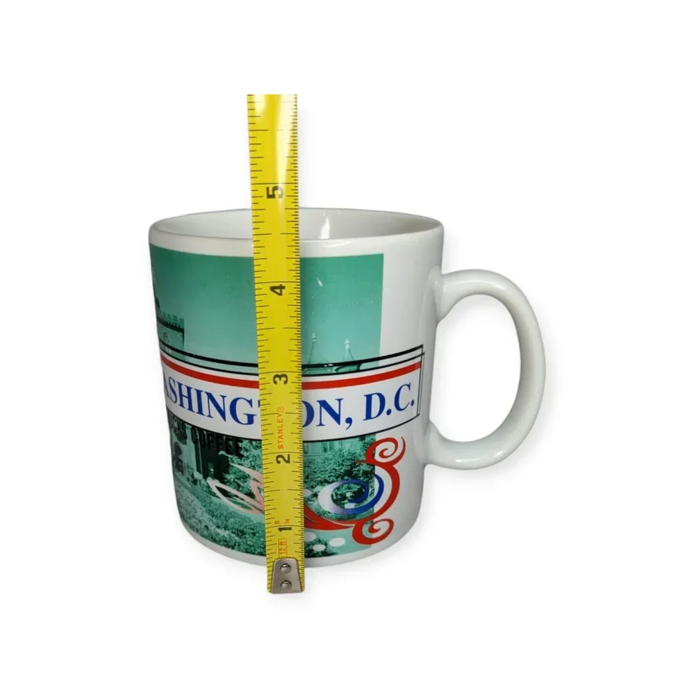 Vintage Starbucks Coffee Mug-Washington D.C. Lincoln Memorial White House